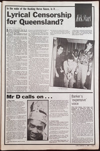 Johnny Diesel - Juke March 11, 1989. Issue No.724