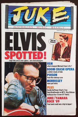 Elvis Costello - Juke March 18, 1989. Issue No.725