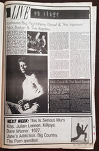 Load image into Gallery viewer, Elvis Costello - Juke March 18, 1989. Issue No.725