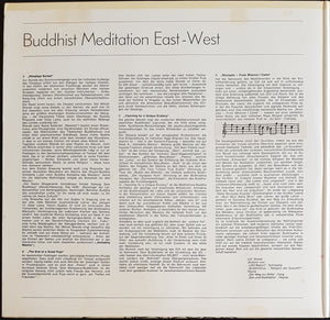 V/A - Buddhist Meditation East West