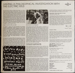 Electric Eels - Having A Philosophical Investigation With The Electric Eels