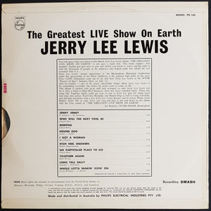 Lewis, Jerry Lee - The Greatest Live Show On Earth
