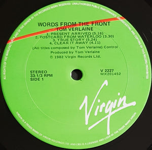 Tom Verlaine - Words From The Front