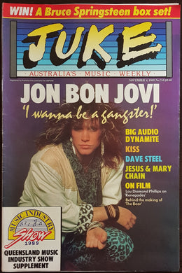 Bon Jovi - Juke November 4, 1989. Issue No.758