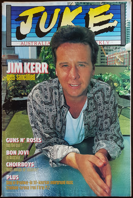 Simple Minds - Juke November 25, 1989. Issue No.761