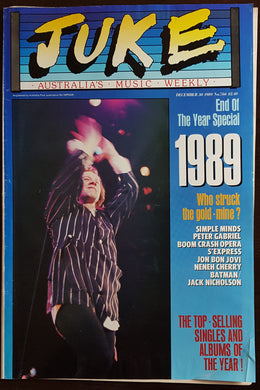 Simple Minds - Juke December 30, 1989. Issue No.766