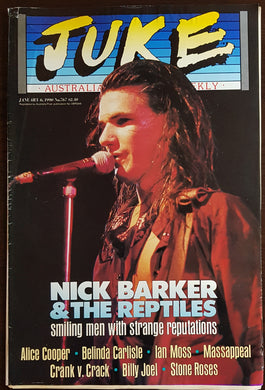 Nick Barker & The Reptiles - Juke January 6, 1990. Issue No.767