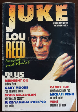 Reed, Lou - Juke June 16, 1990. Issue No.790