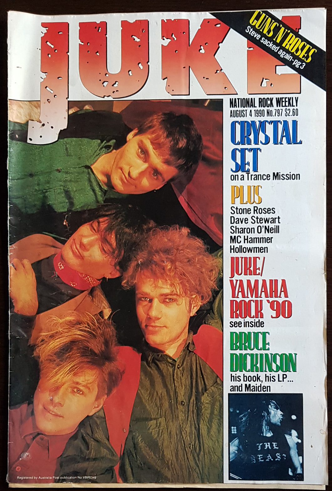 Crystal Set - Juke August 4, 1990. Issue No.797