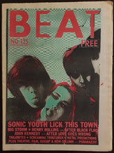 Load image into Gallery viewer, Sonic Youth - Beat Issue 125 Wednesday 18th January 1989