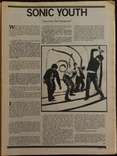 Load image into Gallery viewer, Sonic Youth - Beat Issue 125 Wednesday 18th January 1989