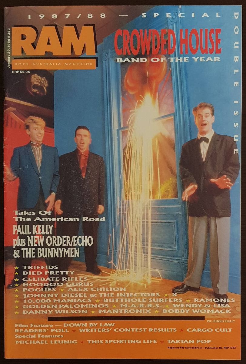 Crowded House - RAM January 29, 1988 #323 – Vicious Sloth Collectables
