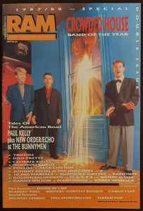 Crowded House - RAM January 29, 1988 #323