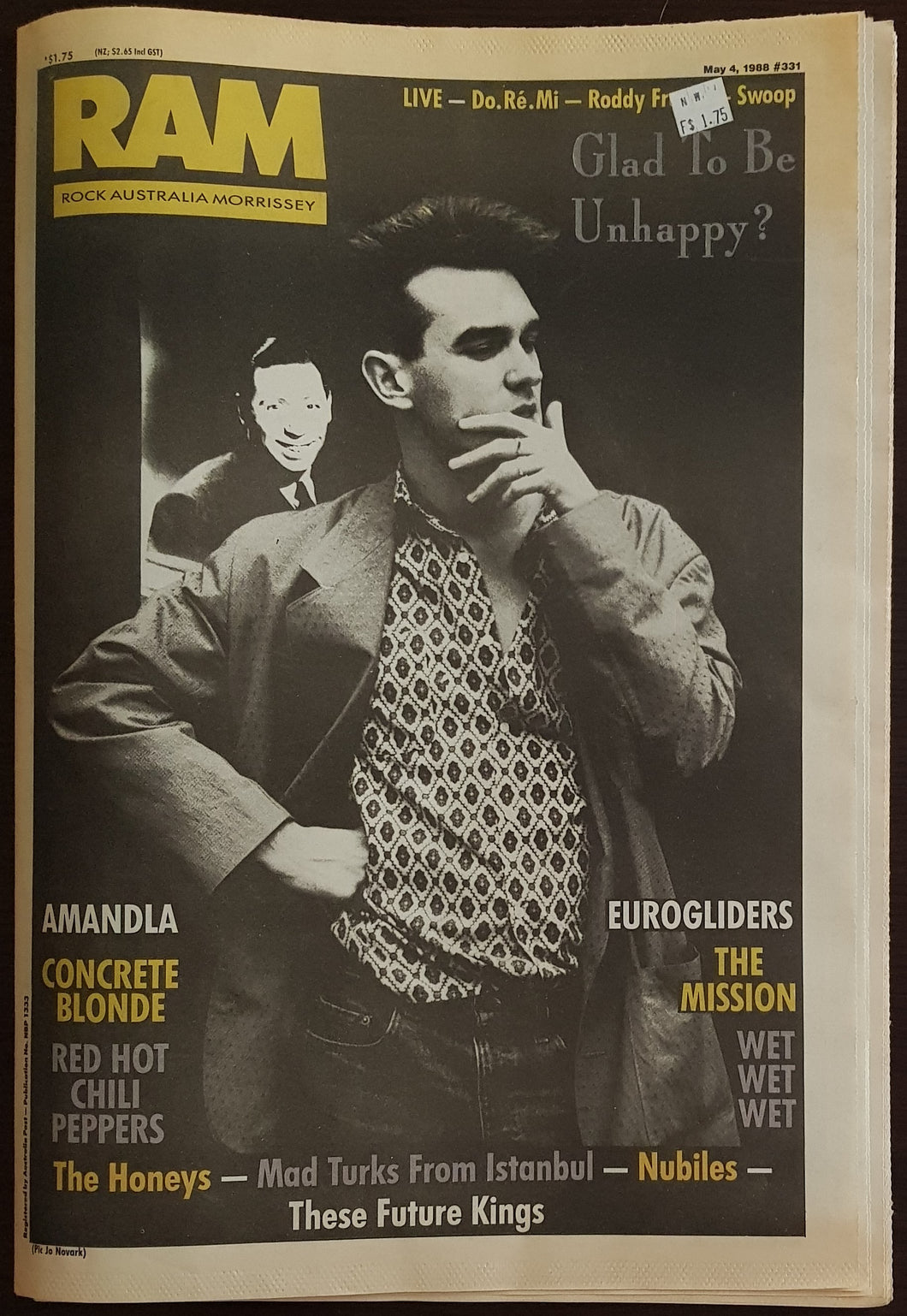 Smiths ( Morrissey)- RAM May 4, 1988 #331