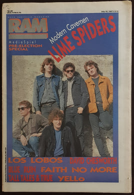 Lime Spiders - RAM July 15, 1987 #312