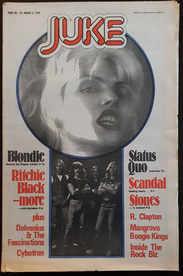 Blondie - Juke August 5, 1978. Issue No.170