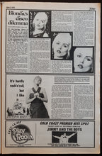 Load image into Gallery viewer, Blondie - Juke June 2, 1979. Issue No.213