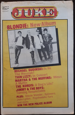 Blondie - Juke October 25, 1980. Issue No.286