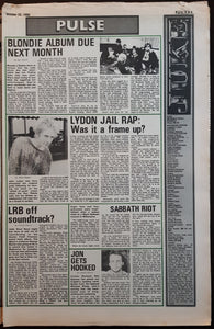Blondie - Juke October 25, 1980. Issue No.286