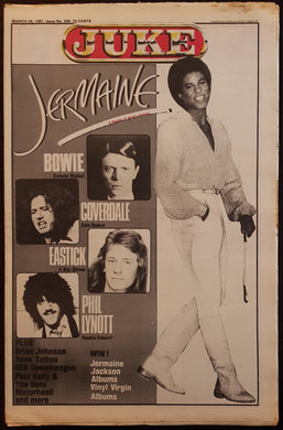 David Bowie - Juke March 28, 1981. Issue No.309