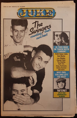 Split Enz ( Swingers)- Juke April 18, 1981. Issue No.312