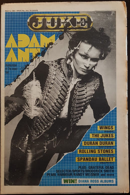 Adam & The Ants - Juke May 9, 1981. Issue No.315