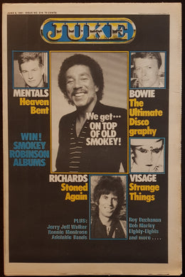 David Bowie - Juke June 6, 1981. Issue No.319