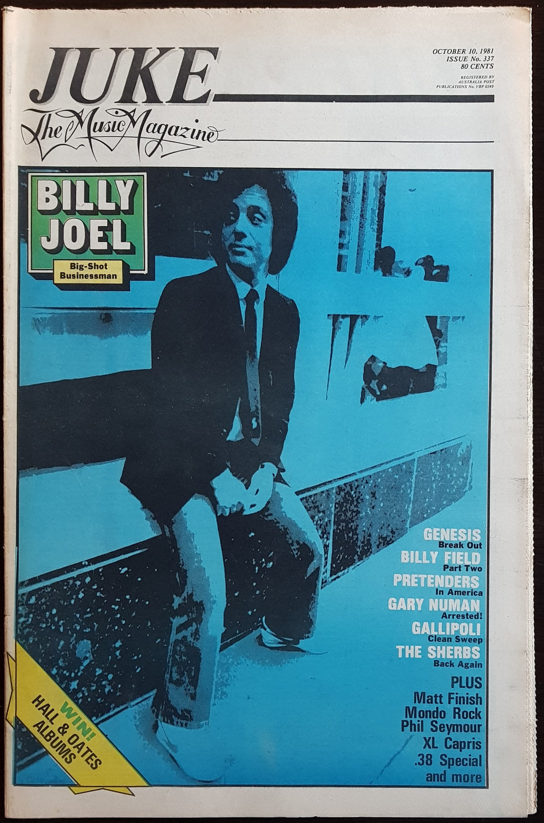 Billy Joel - Juke October 10, 1981. Issue No.337