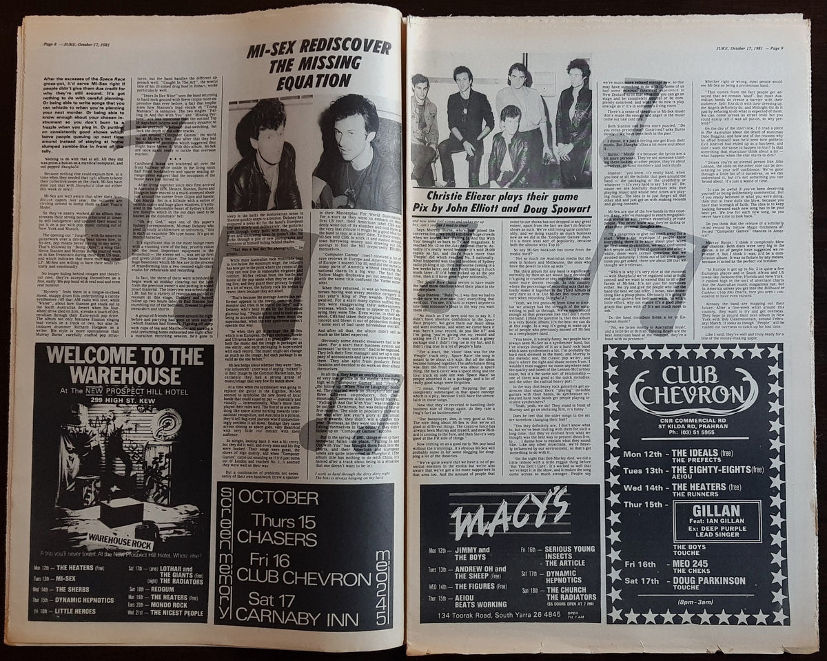 Police - Juke October 17, 1981. Issue No.338 – Vicious Sloth Collectables