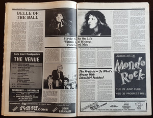 Stevie Nicks - Juke December 26 1981. Issue No.348