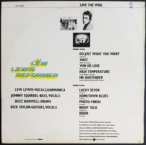 Lew Lewis Reformer - Save The Wail