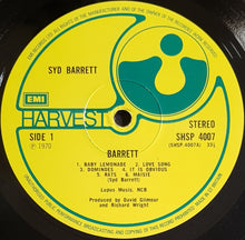 Load image into Gallery viewer, Pink Floyd (Syd Barrett)- Barrett