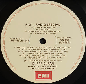 Duran Duran - Rio Radio Special