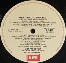 Load image into Gallery viewer, Duran Duran - Rio Radio Special