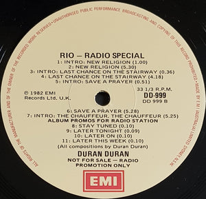 Duran Duran - Rio Radio Special