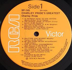 Charley Pride - Charley Pride's Greatest 20 Country Favourites
