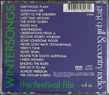 Load image into Gallery viewer, Greg Quill &amp; Country Radio- Wintersongs The Festival File Vol.22