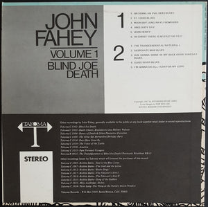 John Fahey - Volume 1 / Blind Joe Death