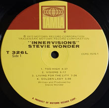 Load image into Gallery viewer, Stevie Wonder - Innervisions
