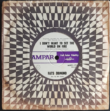 Fats Domino - I Don't Want To Set The World On Fire