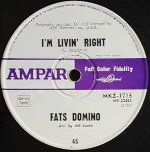 Fats Domino - I Don't Want To Set The World On Fire