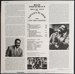 Jimmy Witherspoon - Sing The Blues w.Panama Francis &The Savoy Sultans