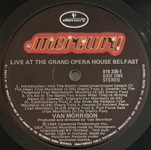 Van Morrison - Live At The Grand Opera House Belfast