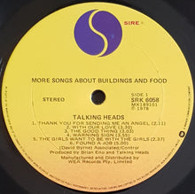 Load image into Gallery viewer, Talking Heads - More Songs About Buildings And Food