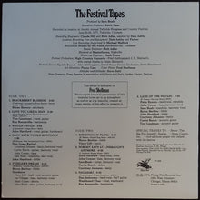 Load image into Gallery viewer, V/A - The Festival Tapes Recorded Live In Telluride - June 25-26,1977.