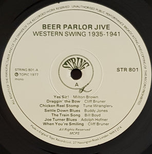 V/A - Beer Parlor Jive - Western Swing - 1935-1941