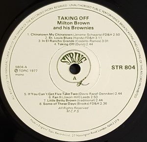 Brown, Milton & His Musical Brownies - Taking Off