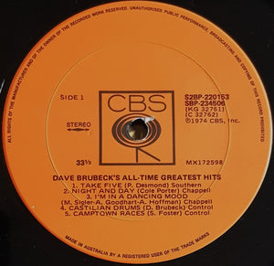 Dave Brubeck - Dave Brubeck's All-Time Greatest Hits