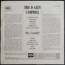 Load image into Gallery viewer, Campbell, Glen - This Is Glen Campbell