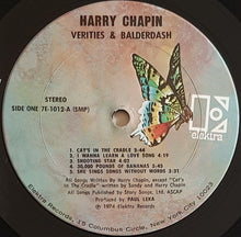 Load image into Gallery viewer, Harry Chapin - Verities &amp; Balderdash